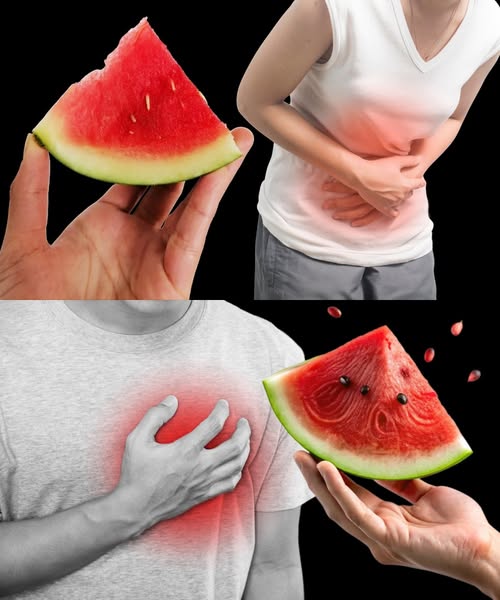 Problemas de salud y consumo de sandía