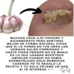 Remedio Casero para Hongos en las Uñas: Ajo, Vinagre y Bicarbonato