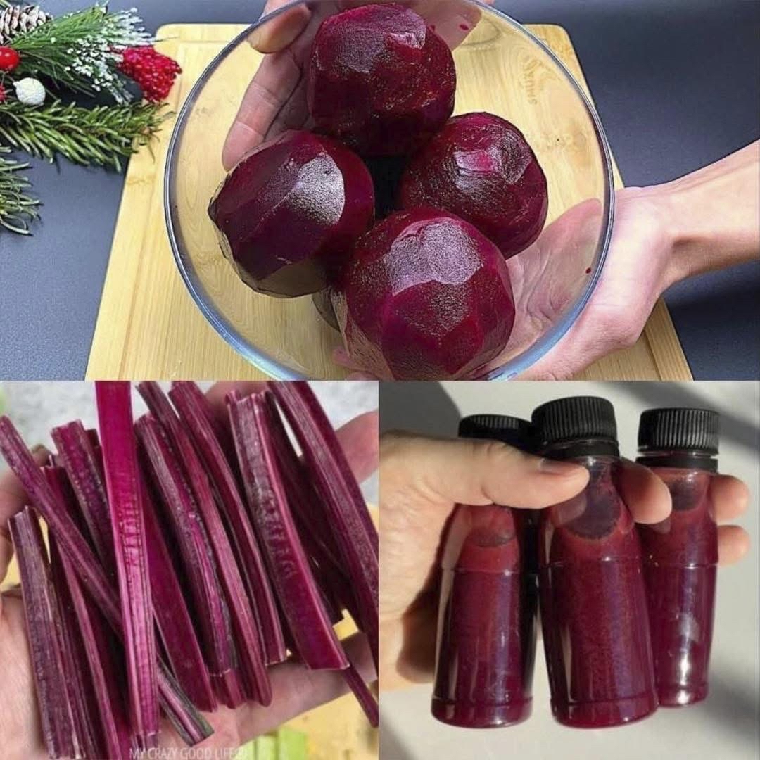 Preparación de remolacha para jugo
