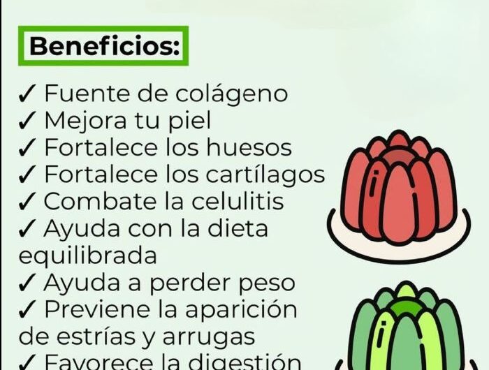 Razones por las Cuales Debes Comer Gelatina y Aprovechar sus Beneficios para la Salud