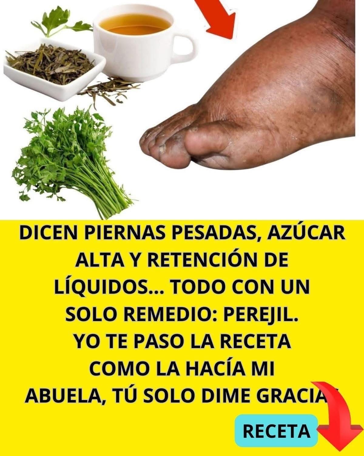 Remedio Natural con Perejil