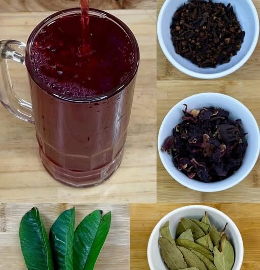 Bebida Natural de Salud: Combate Diabetes y Más con Hibisco y Laurel