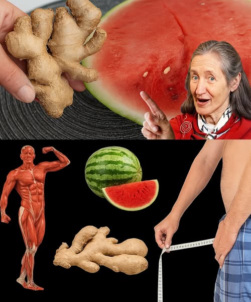 Jugo de Sandía con Zanahoria, Remolacha y Jengibre