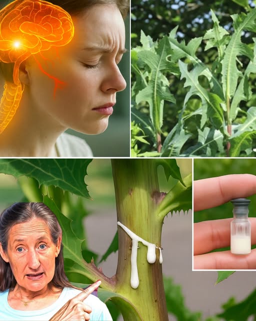 Savia de cardo lechoso