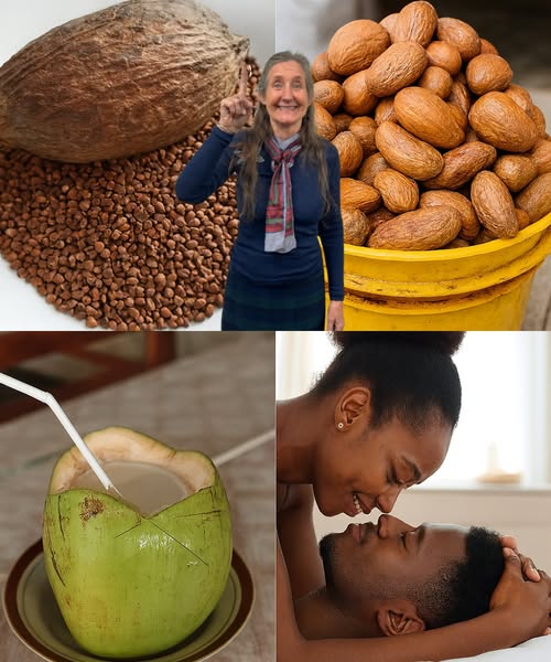 Kola amarga, agua de coco y pimienta de caimán