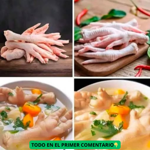 Patas de Pollo Preparación