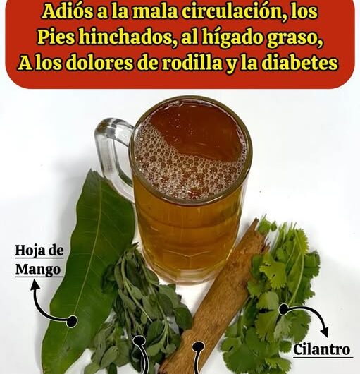 Adiós a la Mala Circulación y Otros Problemas de Salud con esta Bebida Natural