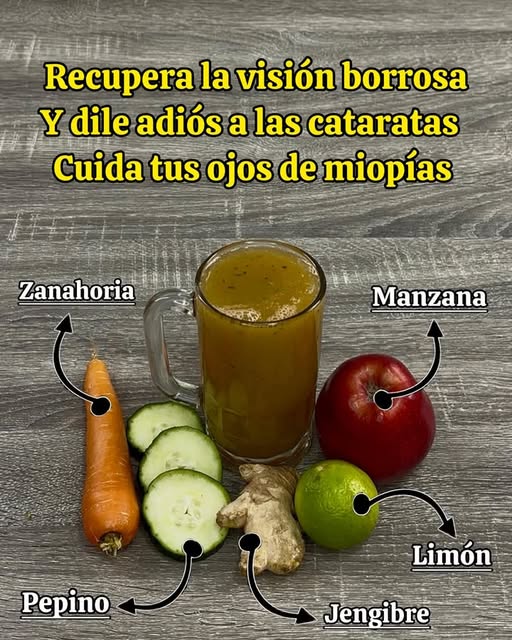 Batido Natural para la Salud Ocular