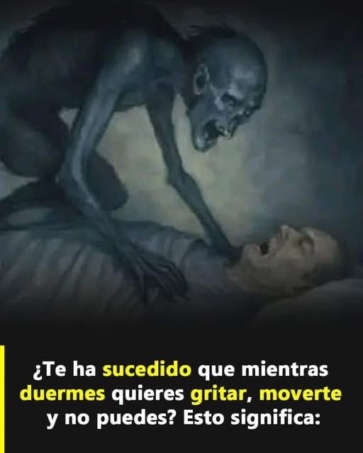 Ilustración de Parálisis del Sueño