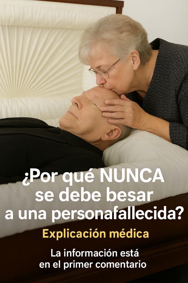 Nunca bese a una persona fallecida