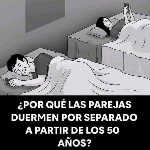 Pareja Durmiendo por Separado
