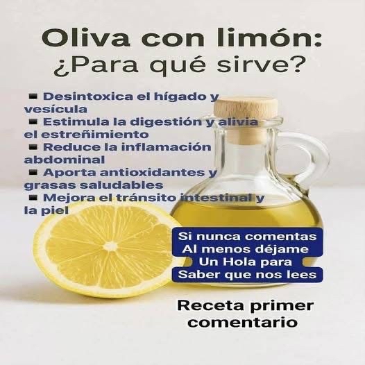 Aceite de oliva con limón