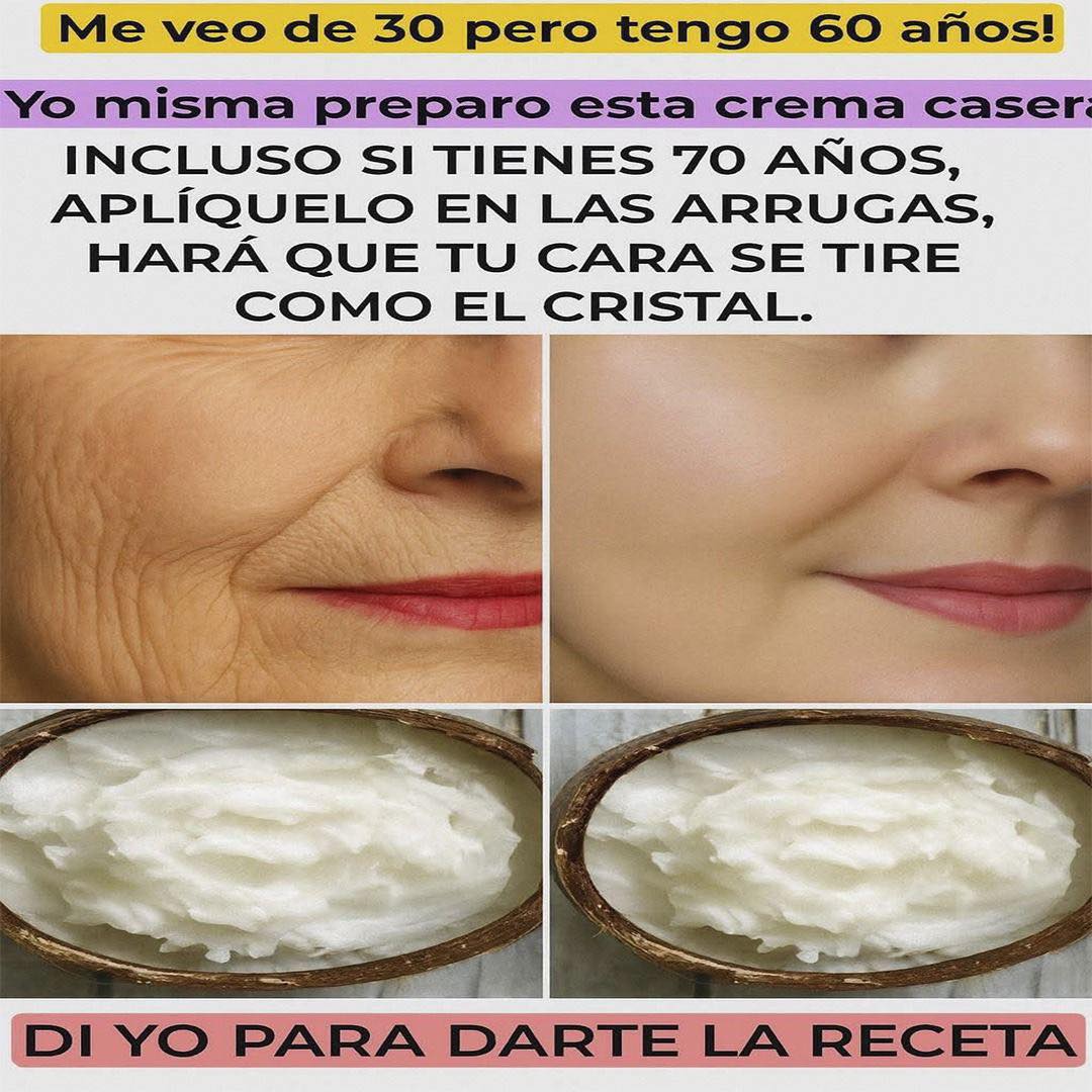 Crema de Bicarbonato para Rejuvenecer la Piel