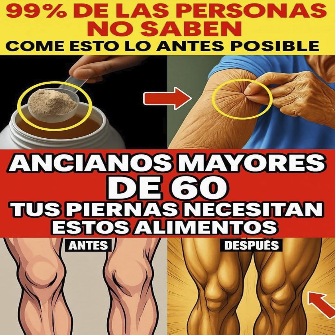 Batido saludable para piernas fuertes