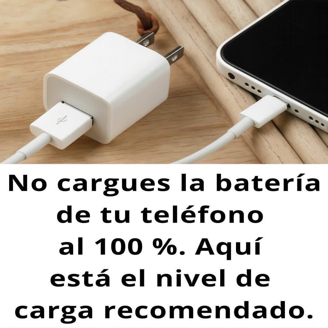 Cargador de teléfono conectado