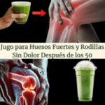 Jugo Natural para Fortalecer Huesos y Aliviar el Dolor en las Rodillas: La Bebida Ideal para Mayores de 50 Años