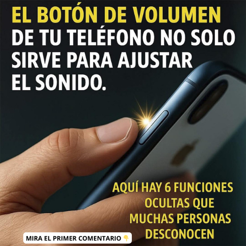 Funcionalidades ocultas del botón de volumen