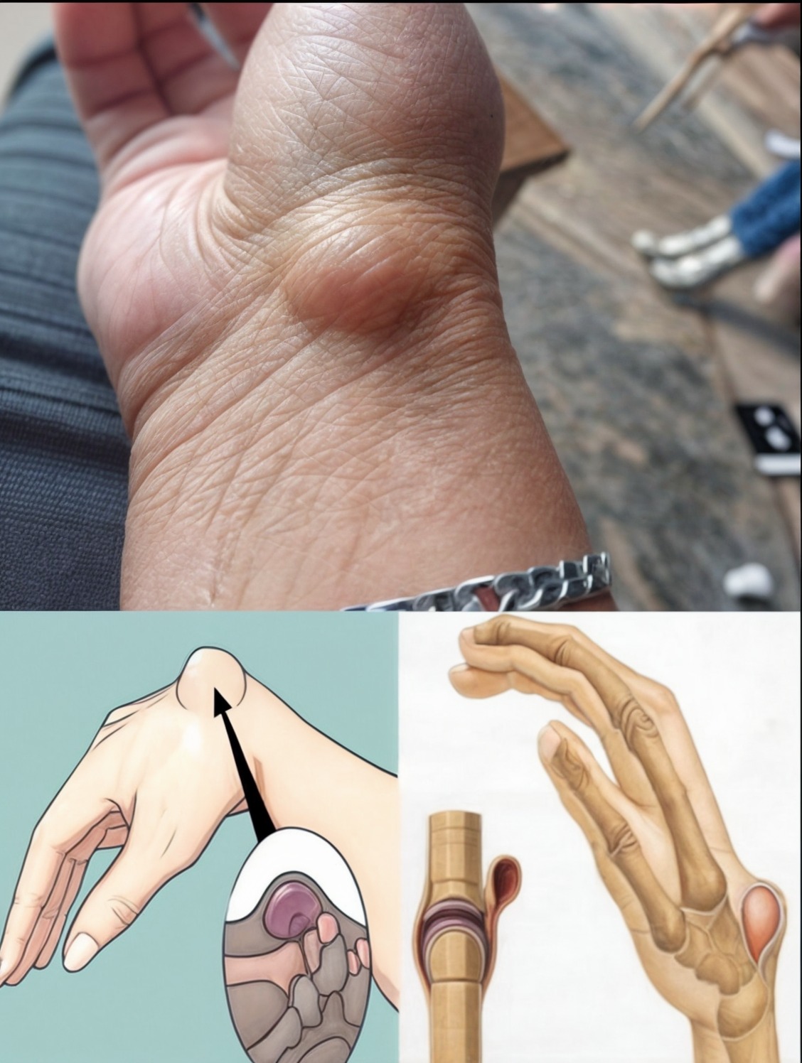 Quiste Ganglionar en la muñeca