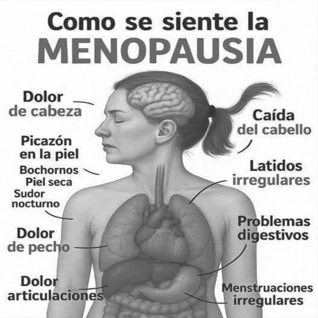 Síntomas comunes de la menopausia
