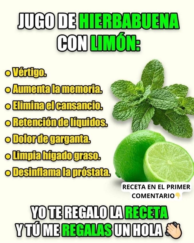 Hierbabuena y Limón