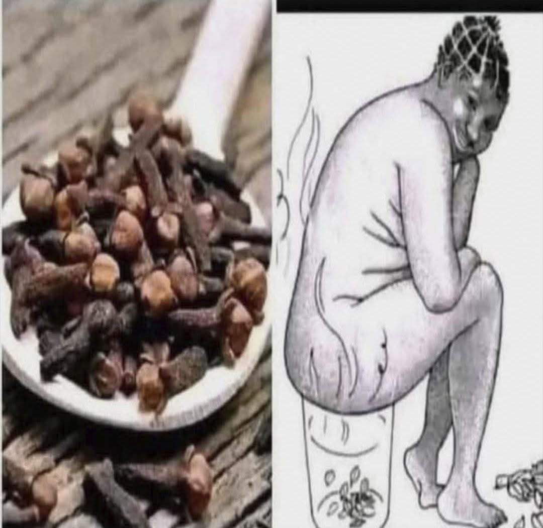 Cuchara con clavos de olor