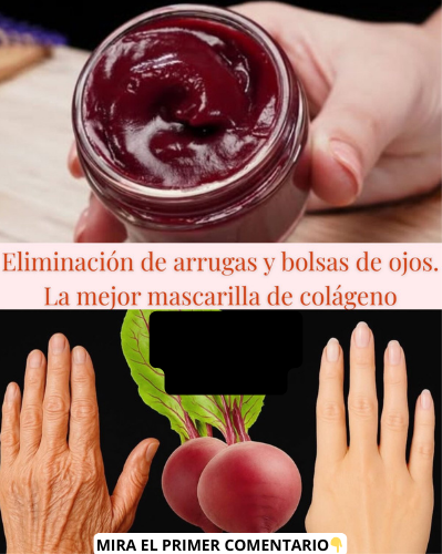 Mascarilla de Colágeno de Remolacha
