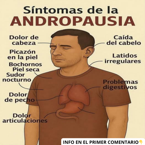Síntomas de la andropausia