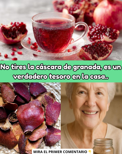 Beneficios de la cáscara de granada