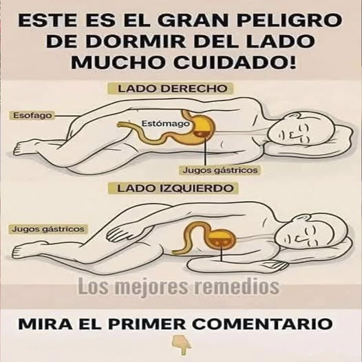 Impacto de dormir del lado derecho y del lado izquierdo en la salud