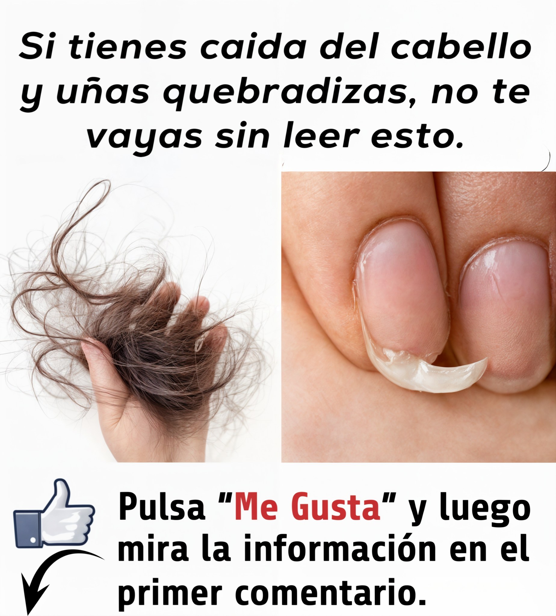 Cabello y uñas saludables