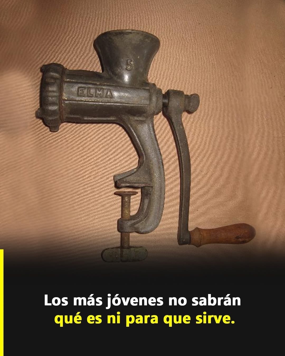 Molinillo manual de hierro fundido