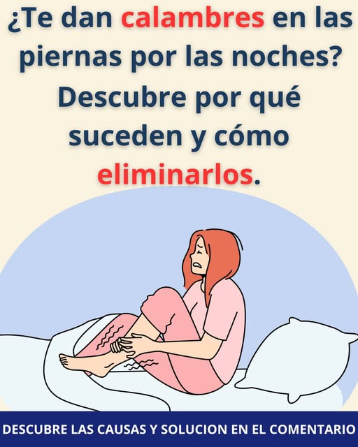 Persona sufriendo de calambres en las piernas