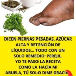 Combatir el Azúcar Alta y la Retención de Líquidos: Remedio Casero con Perejil