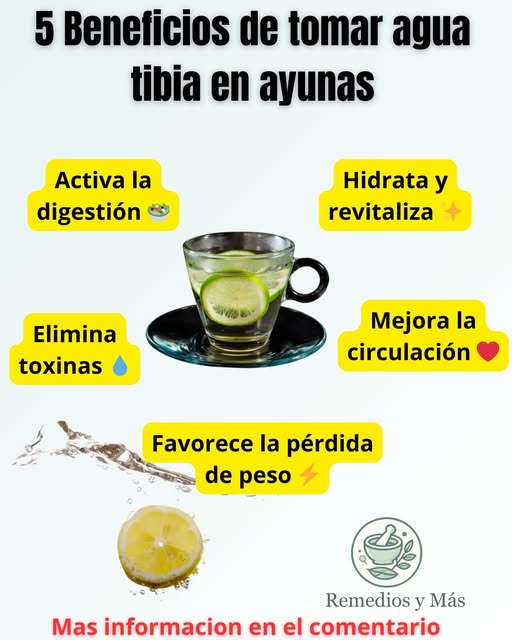 5 Beneficios de tomar agua tibia en ayunas