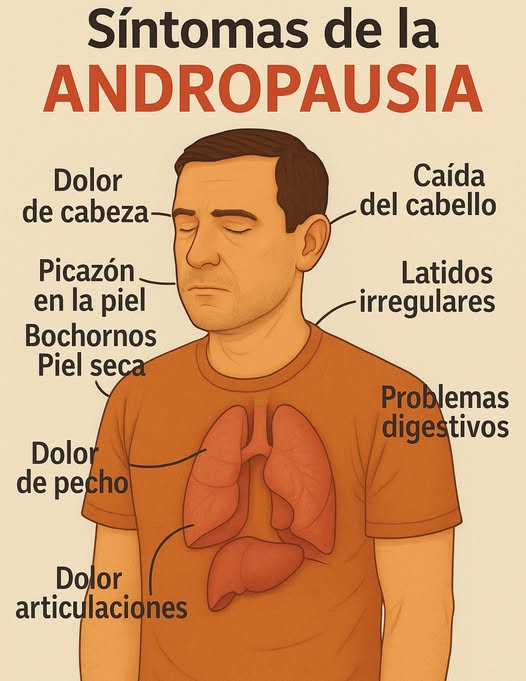 Gráfica sobre la andropausia