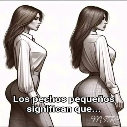 Mujer con pechos pequeños