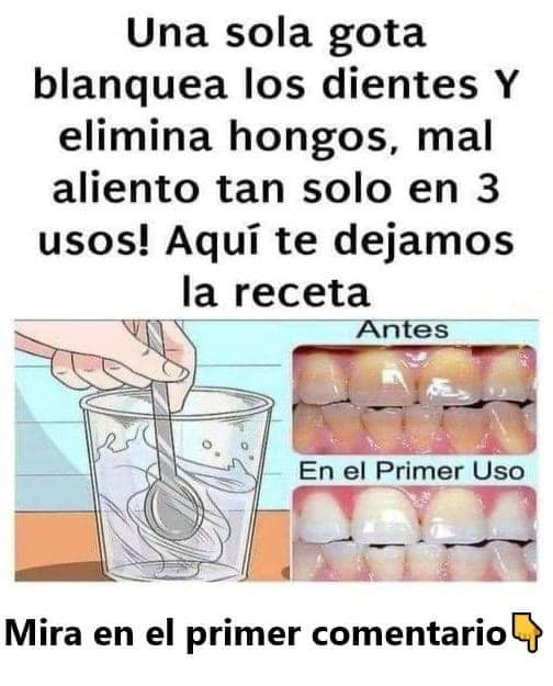 Remedio natural para hongos y mal aliento
