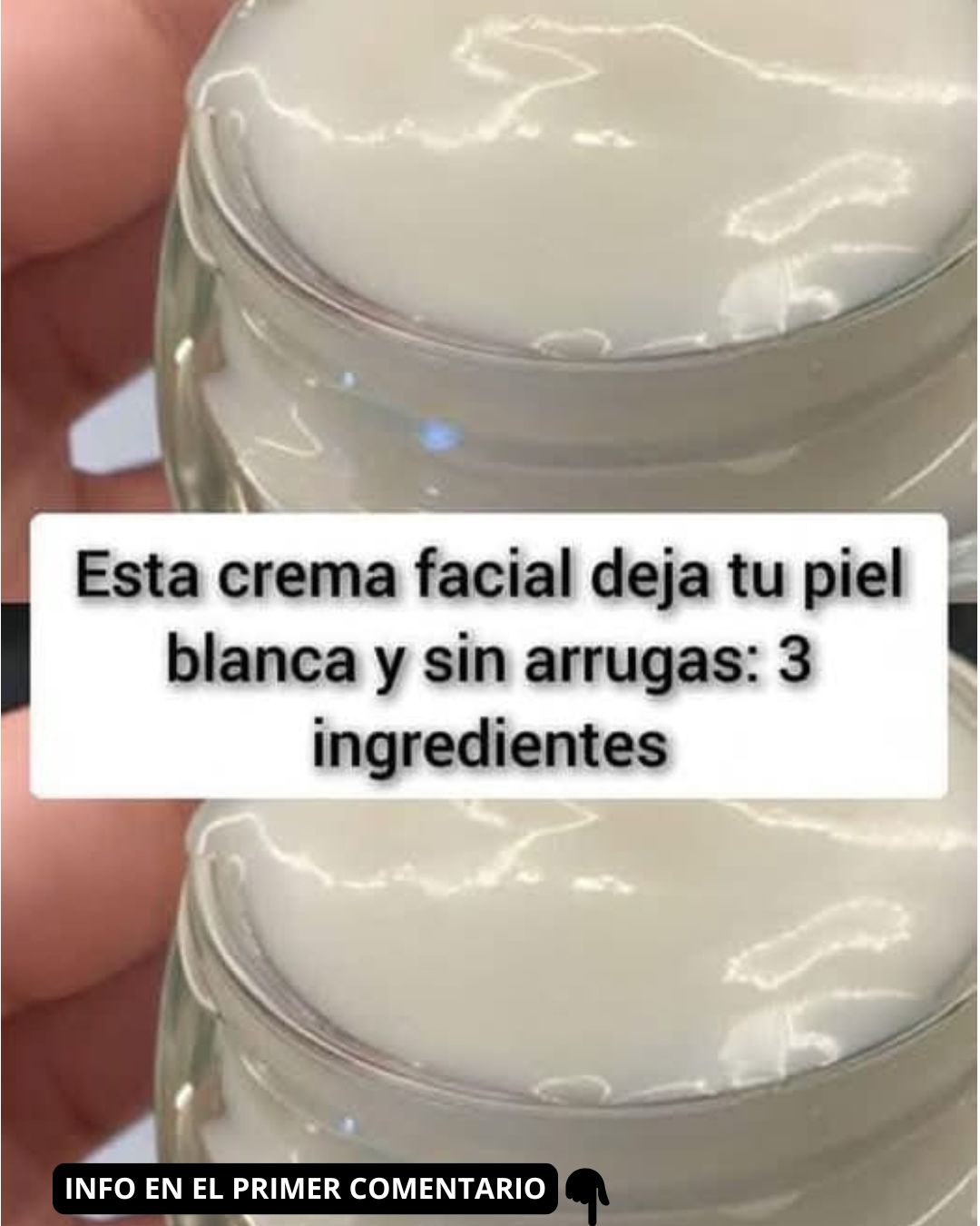 Crema facial casera