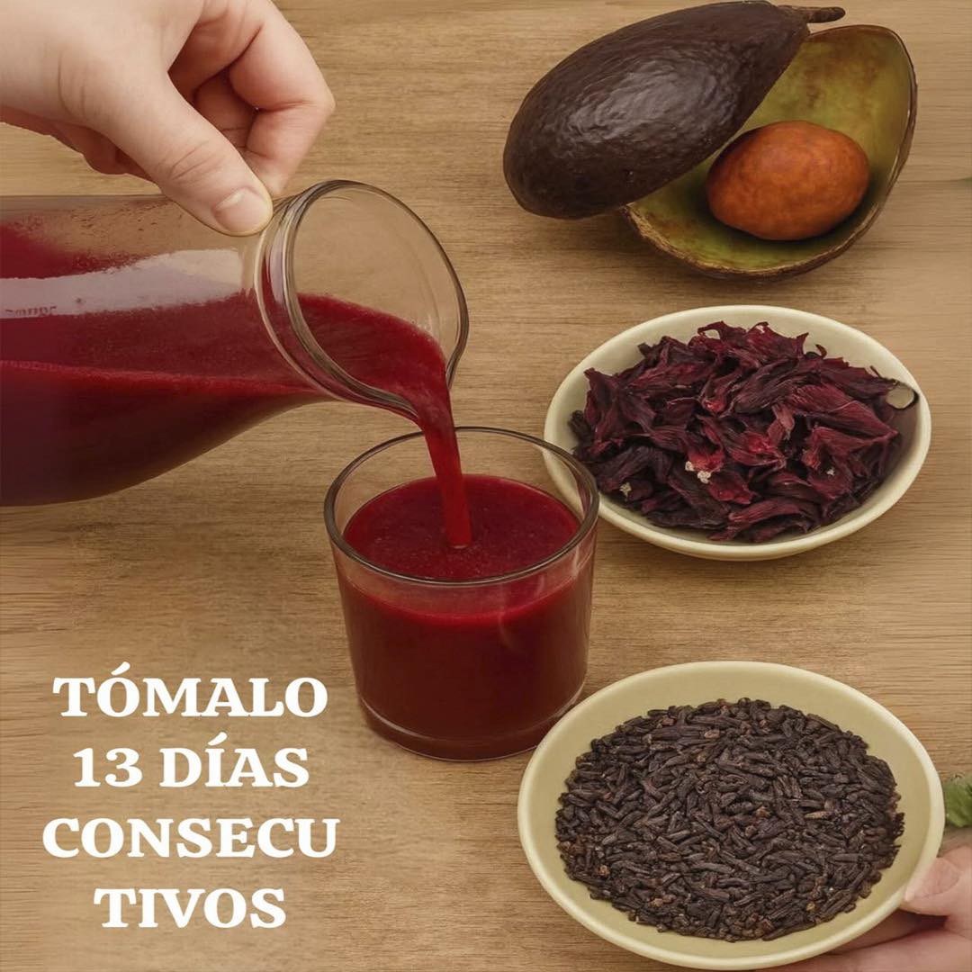 Preparación de la bebida de flor de Jamaica