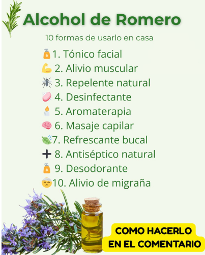 Alcohol de Romero
