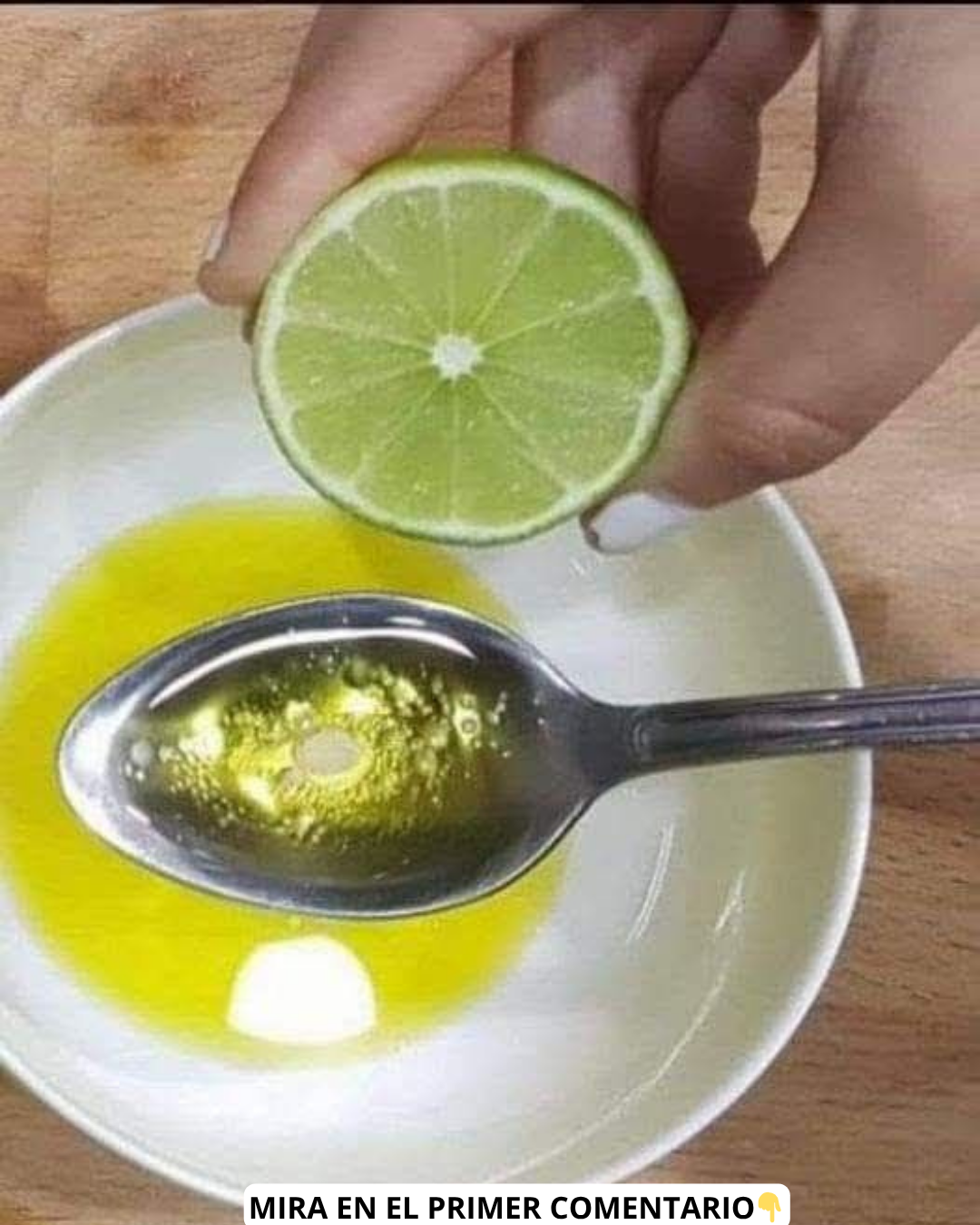 Limón y aceite de oliva