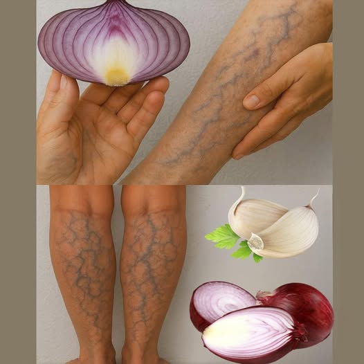 Cebolla y ajo para las várices