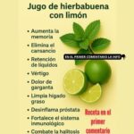 Jugo de Hierbabuena con Limón: Un Elixir para Tu Salud