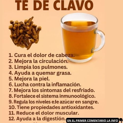 Té de Clavo