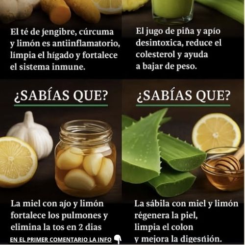 Remedios naturales para la salud