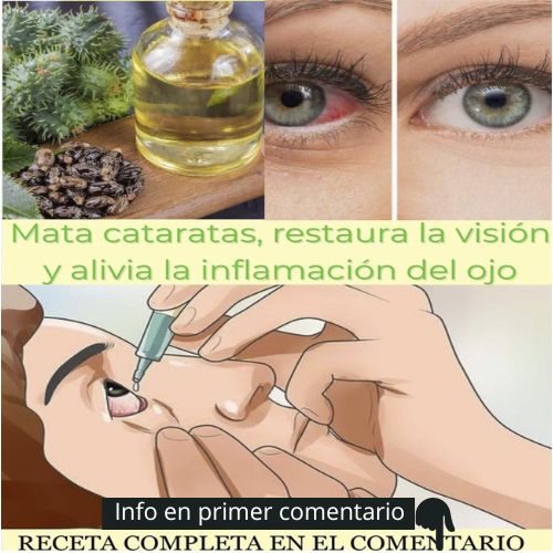 Remedio natural para la salud ocular