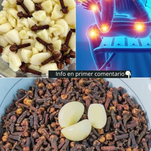 Dientes de ajo y clavos de olor como remedios naturales