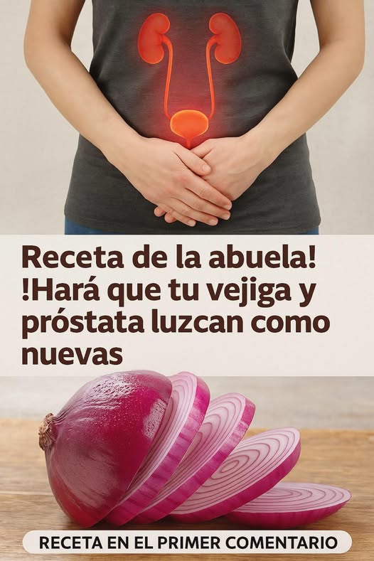 Cebolla y cáscaras para la salud prostática