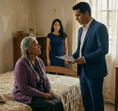 El hijo quiso quitarle la casa… pero la madre le dio una lección inolvidable