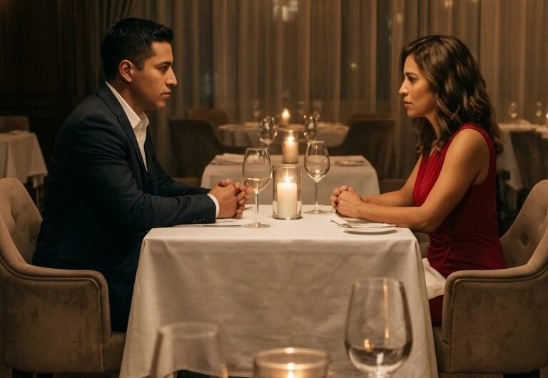 Una cena, una prueba… y una mujer que no pasó
